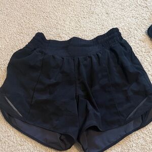 Women's Black Athletic Shorts